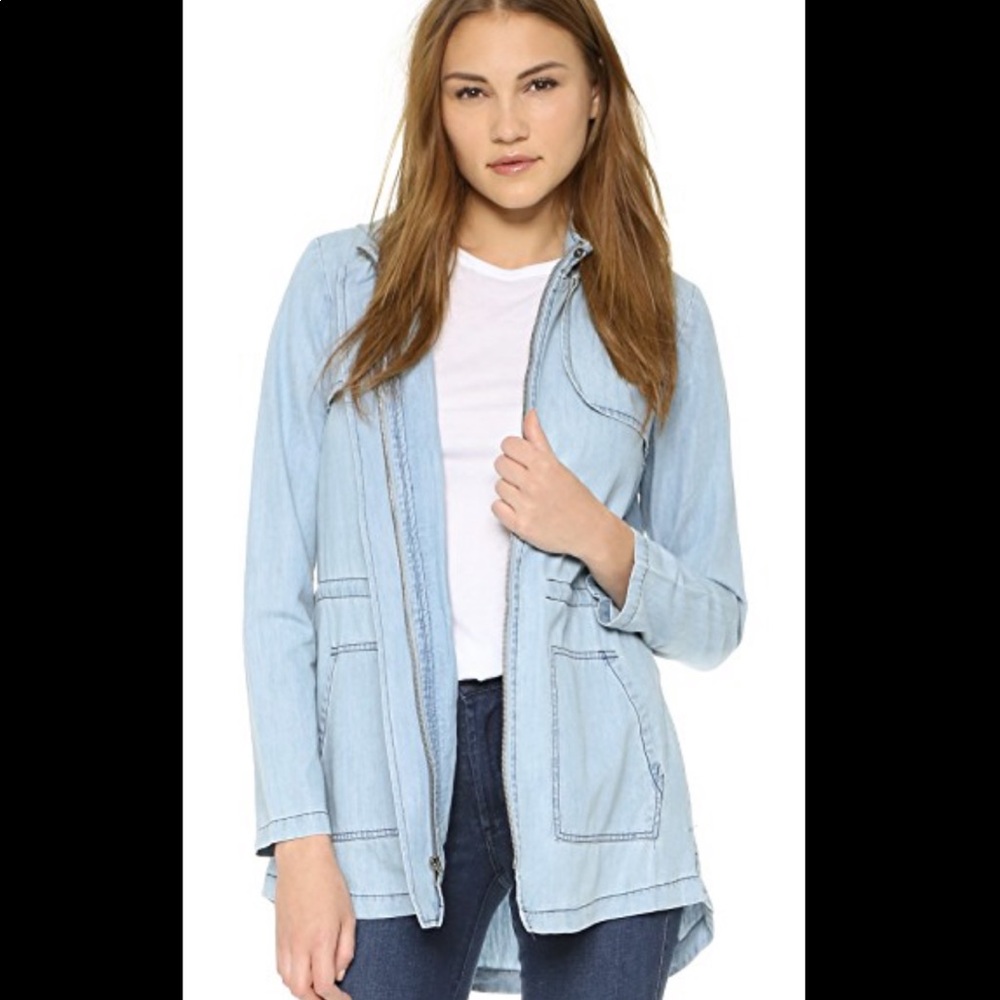 Jack by bb dakota chambray denim jacket